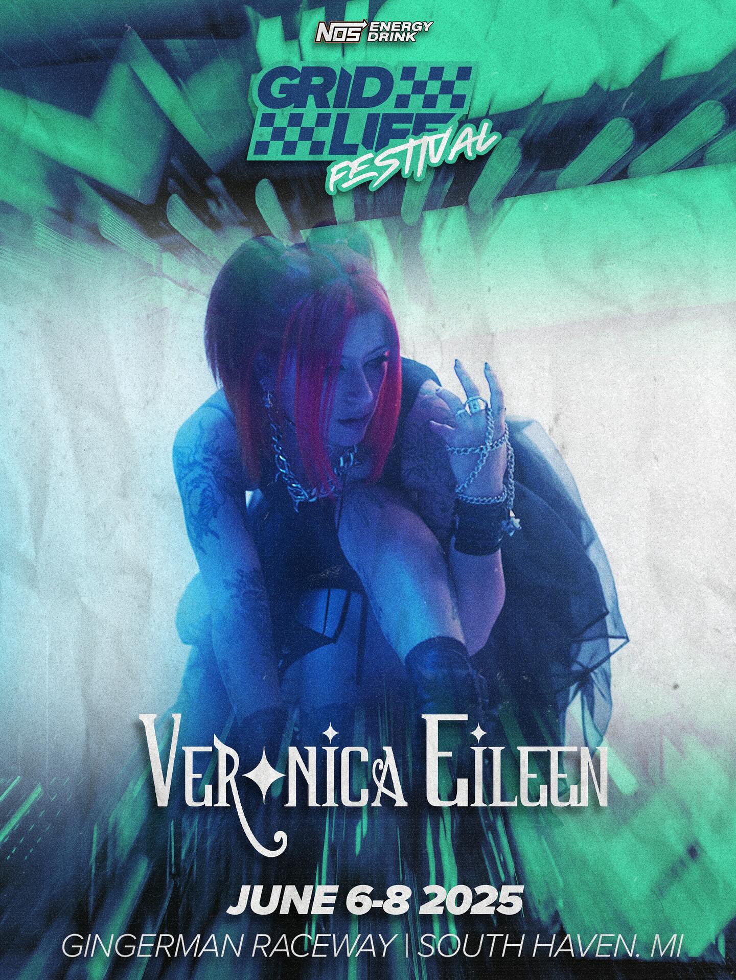 Show poster for GRIDLIFE Festival.
